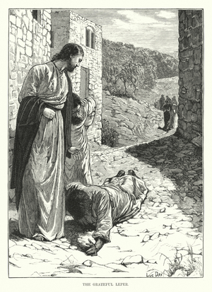 The Grateful Leper (engraving)