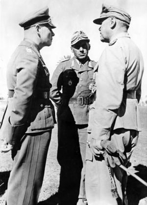 II. WK, Field Marshal Rommel, 1943 (photo)