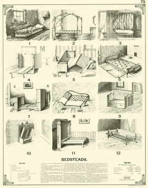 Bedsteads (engraving)