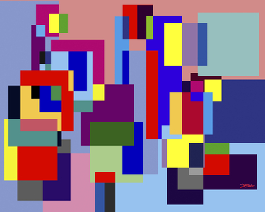 Geometric Compostion, 2001 (computer graphics)