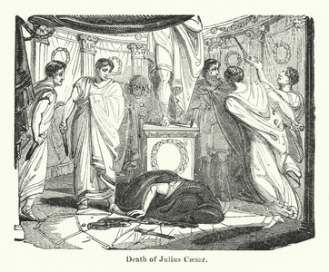 Death of Julius Caesar (engraving)