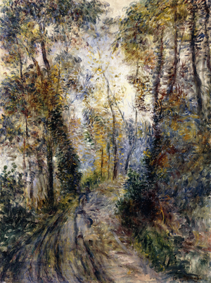 The Forest Path, 1871 (oil on canvas)