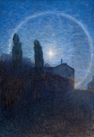 Lunar Halo, 1896 (oil on canvas)