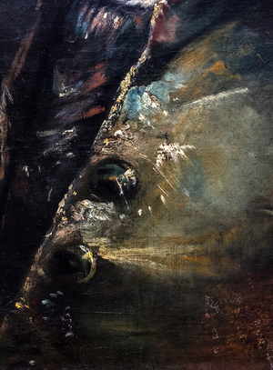 Self-portrait with glasses, circa 1800 (oil on canvas)