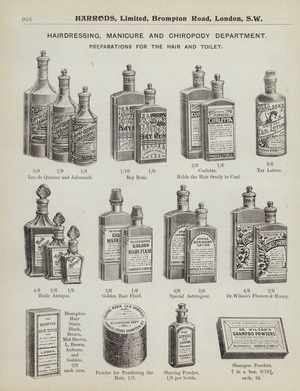 Page from Harrods catalogue, 1903 (litho)