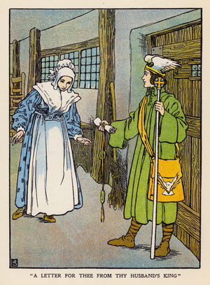 Illustration for Bunyan's Pilgrim's Progress (colour litho)