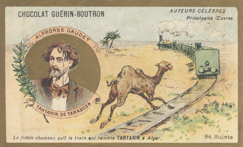 Alphonse Daudet (1840-1897), French writer and playwright, author of “Tartarin de Tarascon” (1872)