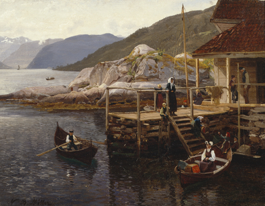 From Balestrand (oil on canvas)