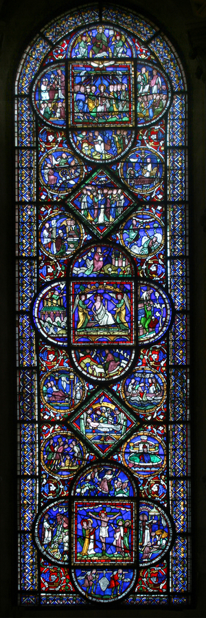 The Redemption Window, Canterbury Cathedral, 12th-13th century (stained glass)