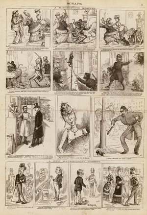 Page from Scraps, Vol IV, No 126 (engraving)