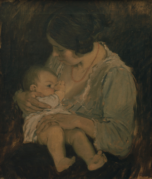 Mother, 1912 (oil on canvas)