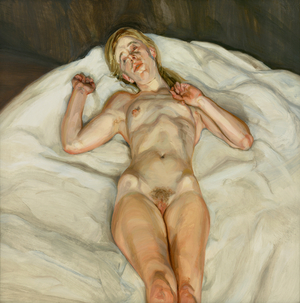 Naked Girl, 1966 (oil on canvas)