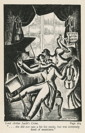 Lord Arthur Savile's Crime (woodblock)