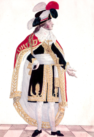 Emmanuel Joseph Sieyes (coloured engraving)