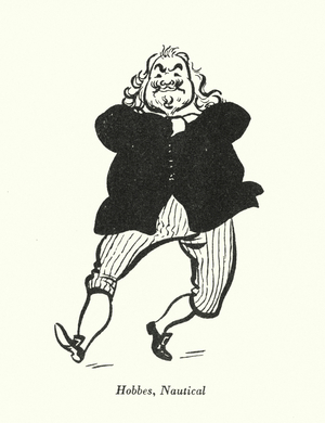 Hobbes, Nautical (litho)