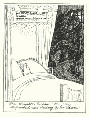 Illustration for The Pilgrim's Progress by John Bunyan (litho)