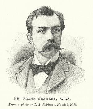 Mr Frank Bramley, ARA (engraving)