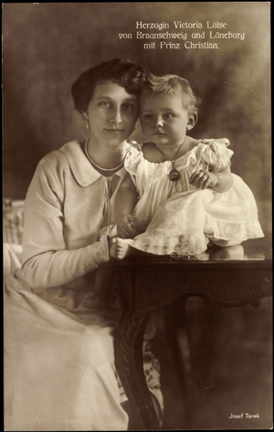 Duchess Viktoria Luise, Prince Christian, Braunschweig