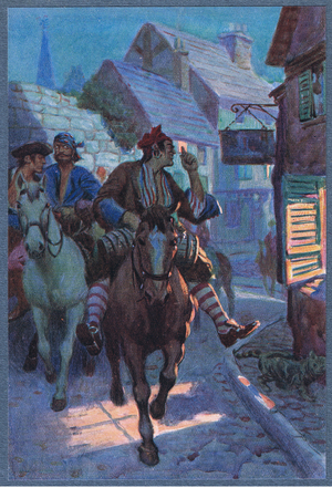 A smugglers Song, from Songs for Youth published by Hodder Stoughton Limited, 1932 (colour litho)