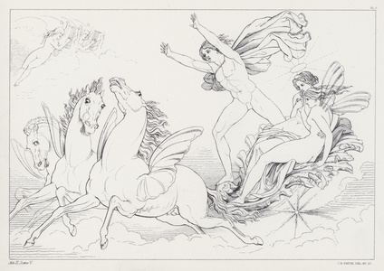 Shelley's Prometheus Unbound, Act II, Scene 5 (engraving)