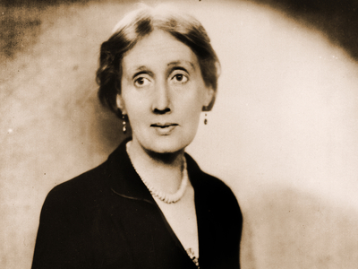 Portrait of Virginia Woolf (photo)