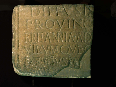 Fragment of a Roman Tablet (stone)