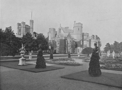 Canford Manor, Dorset (b/w photo)