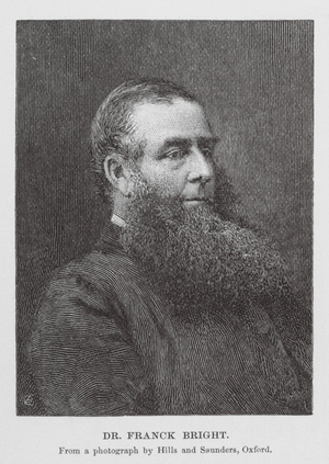 Dr Franck Bright (engraving)