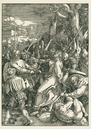 Christ taken captive, 1510 (woodcut)