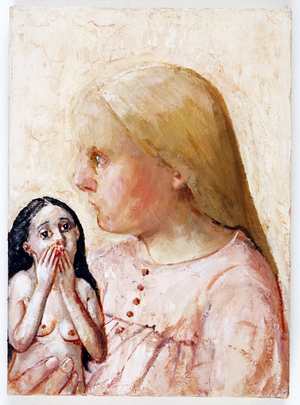 "Playtime" (Set#1) 2, 2002 (oil on canvas)