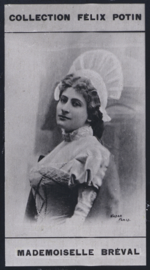 Lucienne Breval (1869) (b/w photo)