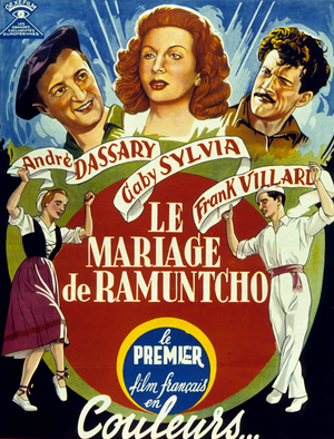 Le mariage de Ramuntcho (Ramuntcho's Wedding), 1947 (poster)