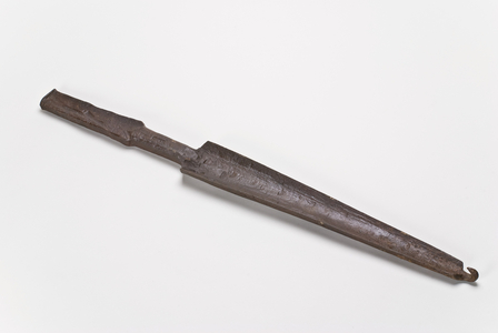 Conical spoon auger or reamer, 1574 (wrought iron)