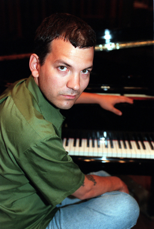 Brad Mehldau sitting at