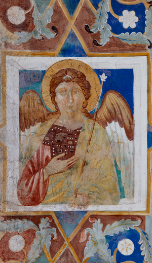 Angel, c.1277-83 (fresco)
