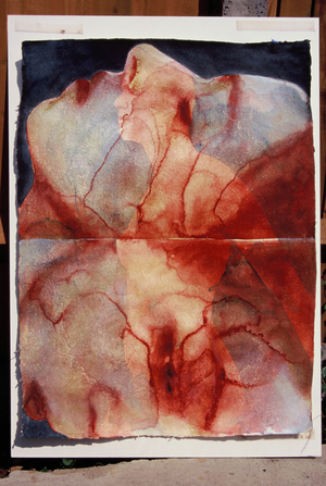 Two Way Three, 2008 (watercolour)