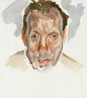 Unfinished Portrait of David Dawson, 2008 (oil on canvas)