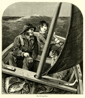 The Fishing Boat (engraving)