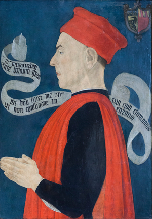 Portrait of Ludovico Bolognini, 1480-85 circa (panel)