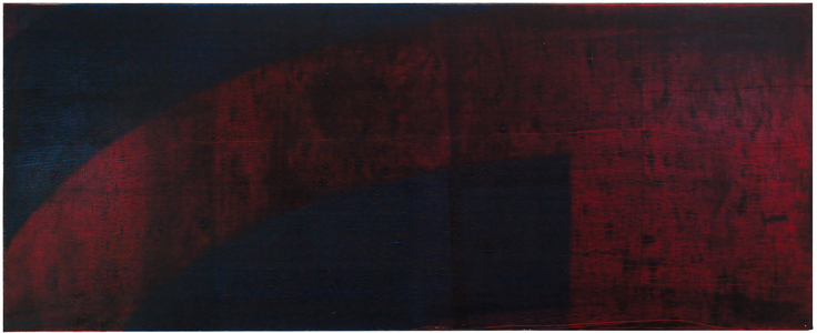 Untitled, Theta, 1991 (oil & wax on canvas)