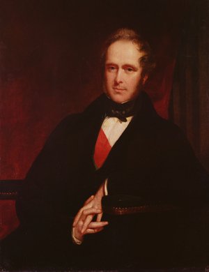 Portrait of Henry John Temple, 1844-45 (oil on canvas)