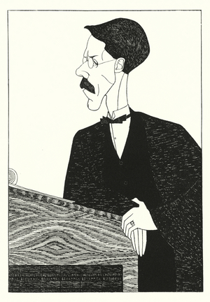 Dr Ernest Barker, Principal of King's College, London (litho)