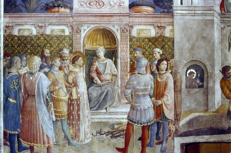 The Condemnation of St Lawrence by the Emperor Valerian