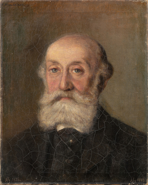 Portrait of an old man, 1899(oil on canvas)