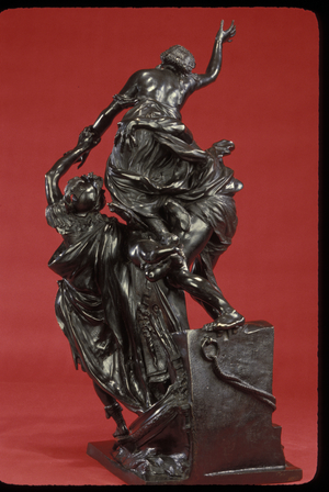 The Abduction of Helen, 1683-86 (bronze)