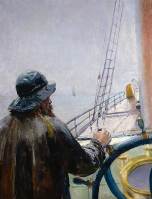 Rain thickness, 1895 (oil on canvas)