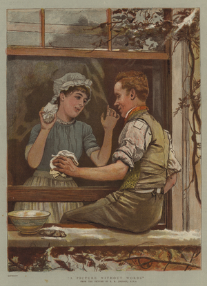 A Picture without Words (chromolitho)