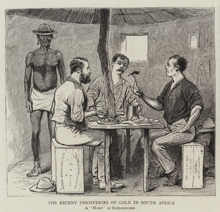 The Recent Discoveries of Gold in South Africa (engraving)