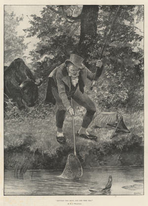 Between the Devil and the Deep Sea (litho)