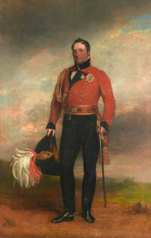 Lieutenant-General Rowland, Lord Hill, c.1819 (oil on canvas)